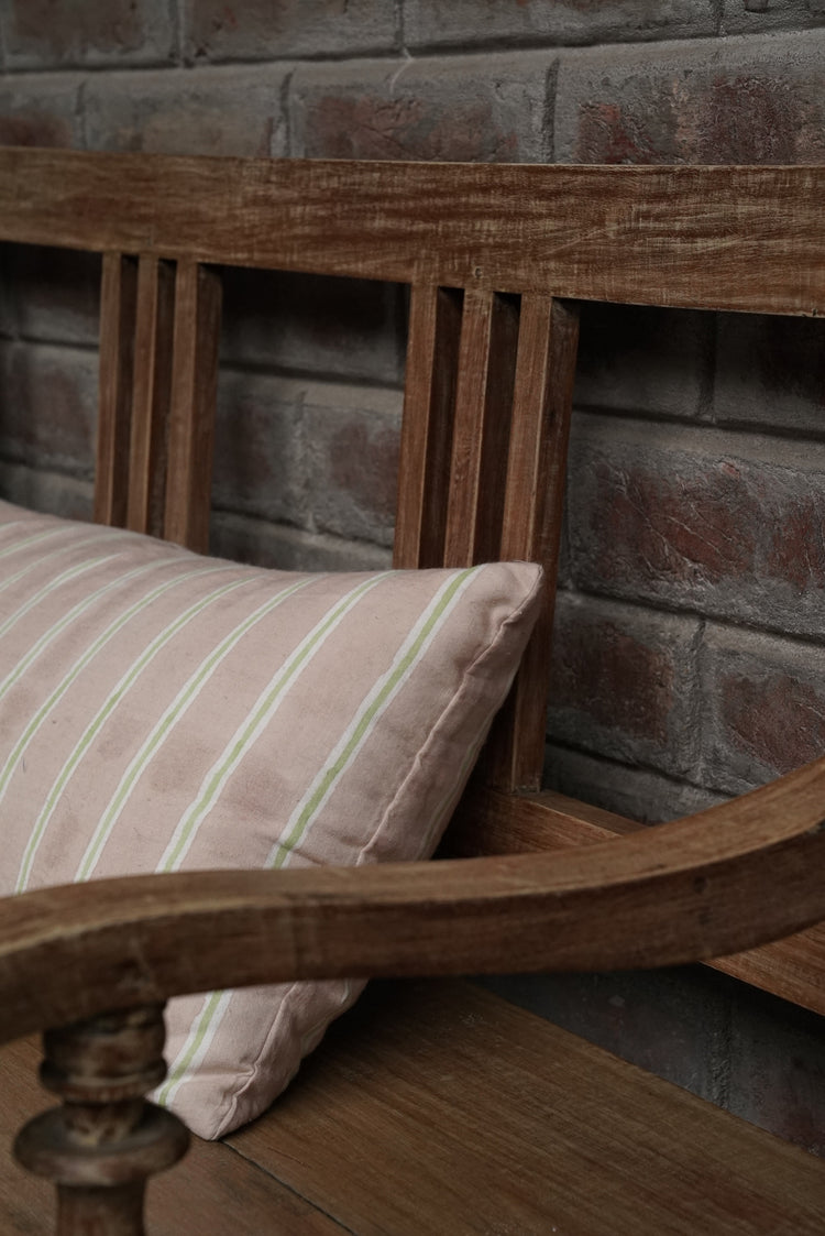 INJIRI LUMBAR CUSHION – White/Pink/Green