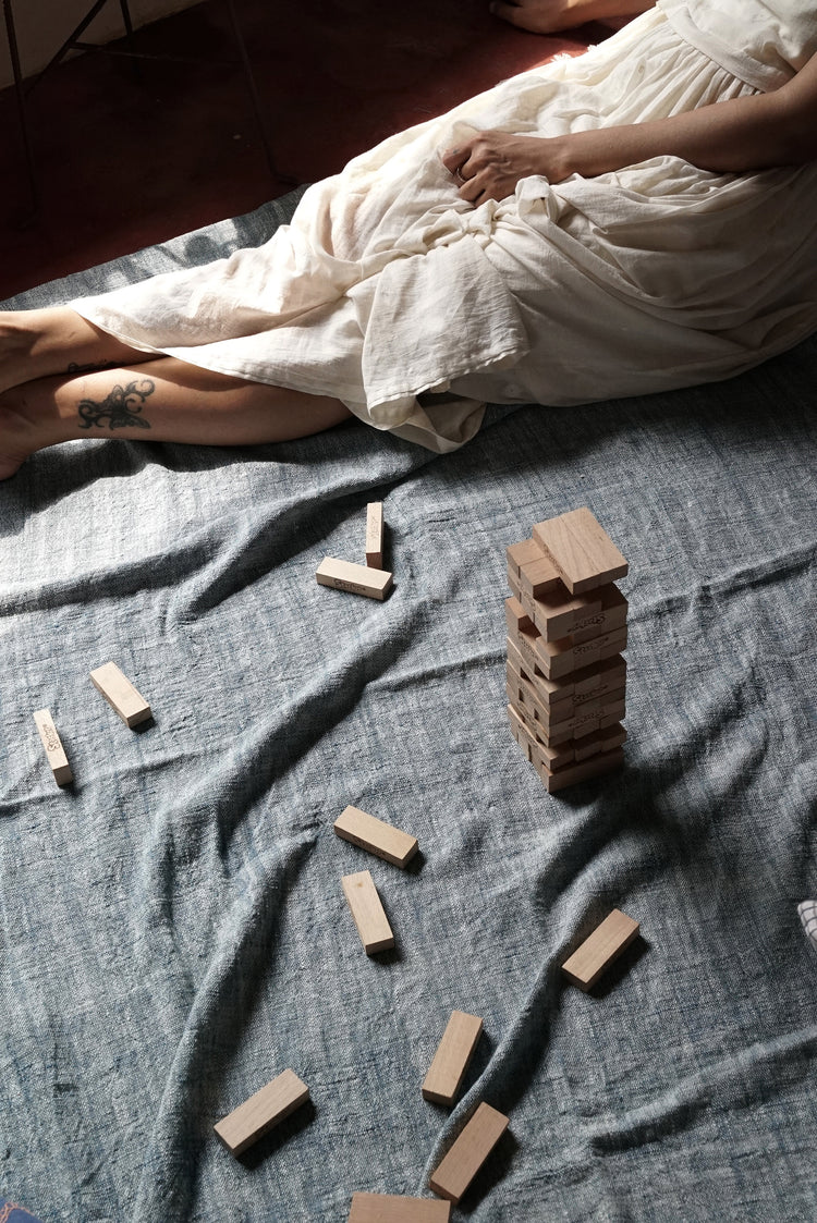 PETICHARKA THROW – Blue