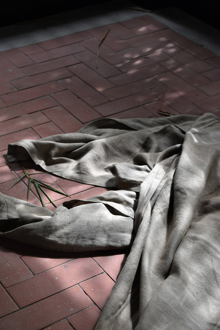 RAATRI BED SHEET + 2 PILLOW COVERS – Olive