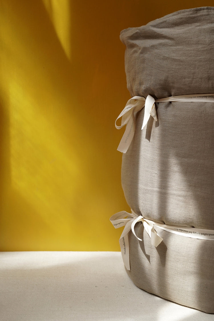 RAATRI DUVET COVER – Olive