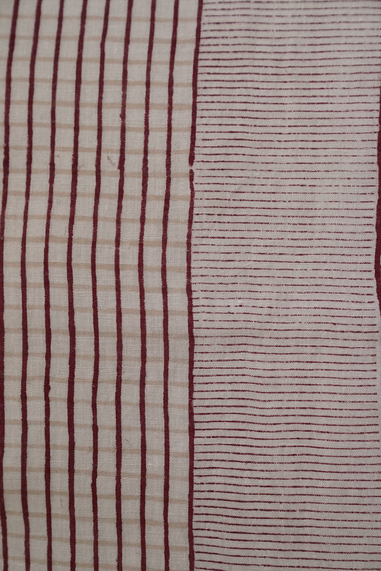 INJIRI DECO CUSHION – Red/Pink