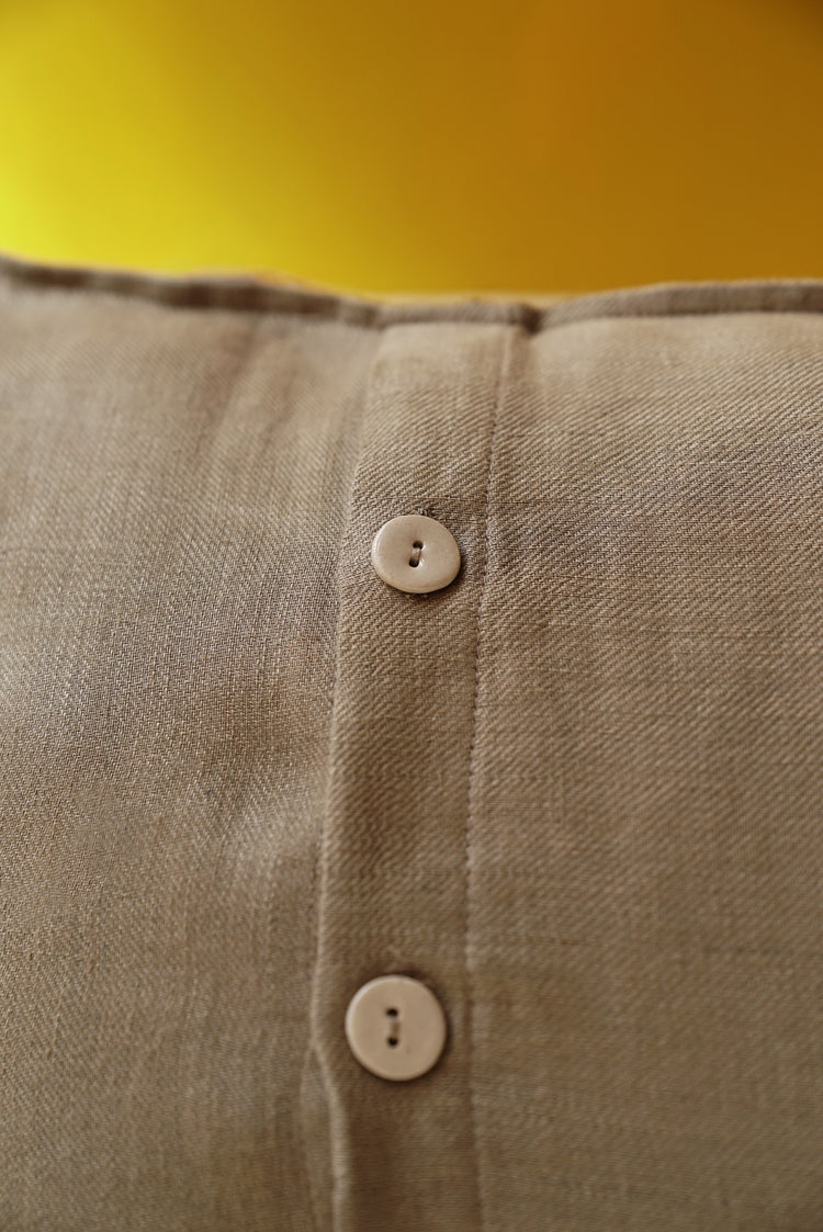 RAATRI BED SHEET + 2 PILLOW COVERS – Olive