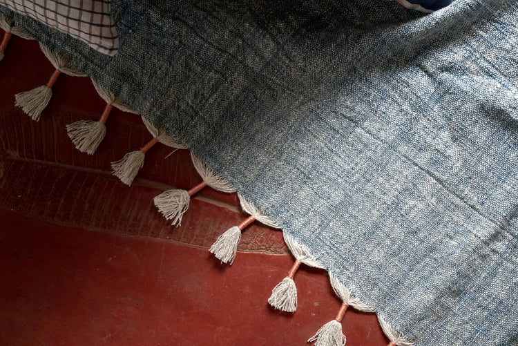 PETICHARKA THROW – Blue