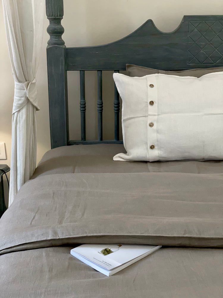 RAATRI DUVET COVER – Olive