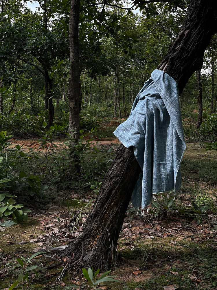 PETICHARKA THROW – Blue