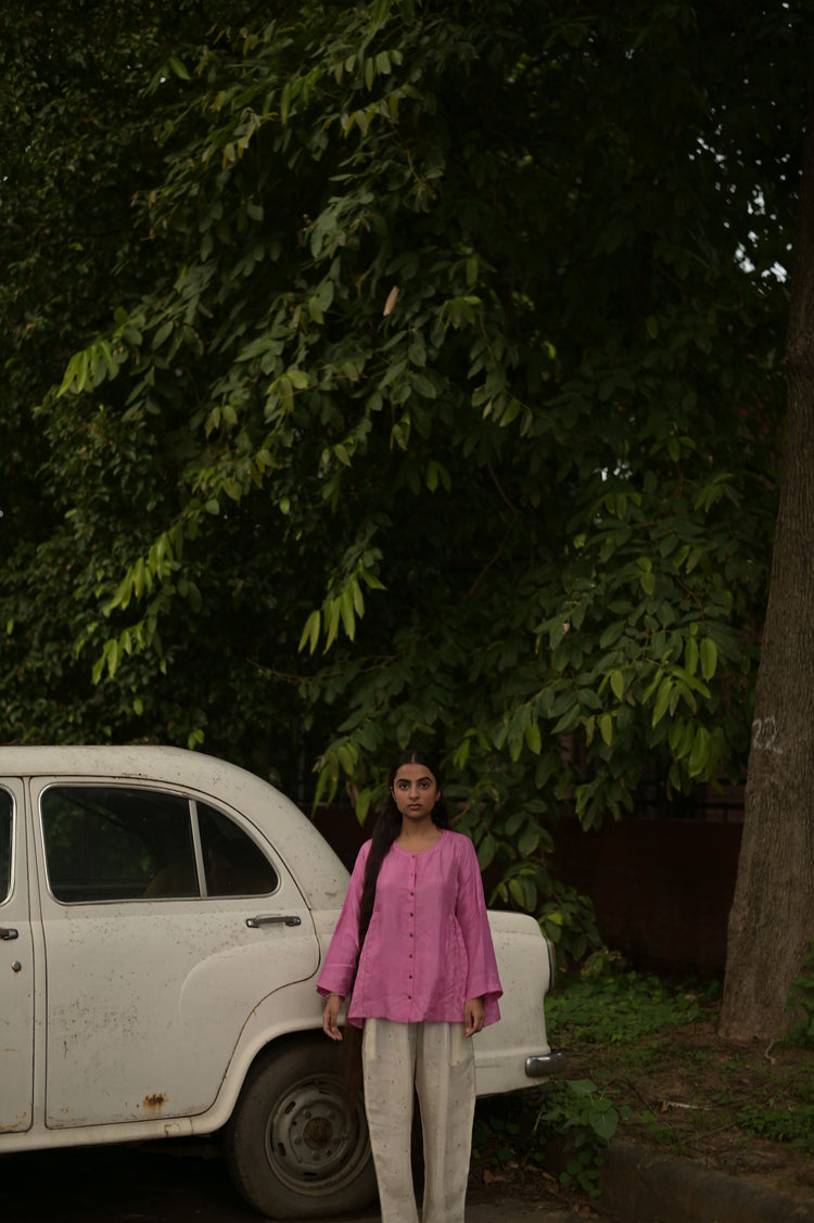 Saoni Top Pink