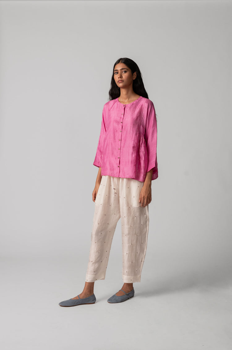 Saoni Top Pink