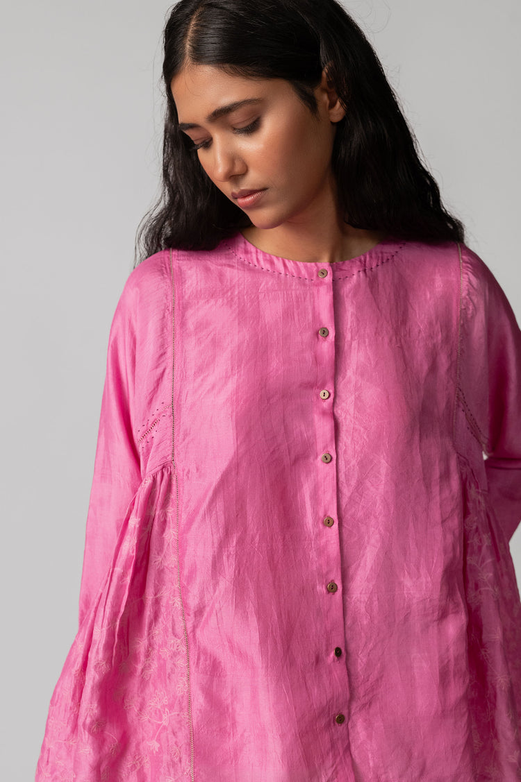 Saoni Top – Silk Pink