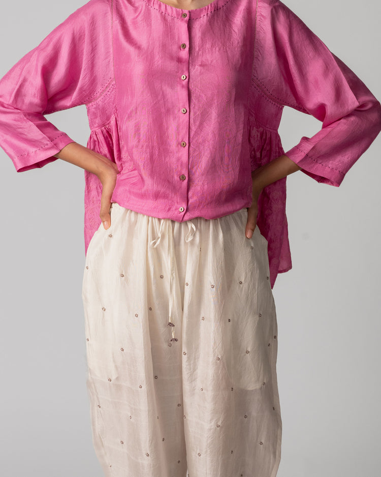 Saoni Top – Silk Pink