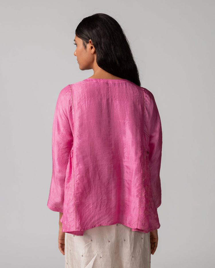 Saoni Top – Silk Pink